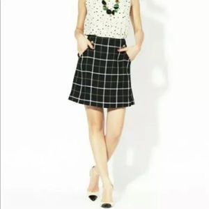 Kate Spade Plaid Fallon Skirt Sz 2
